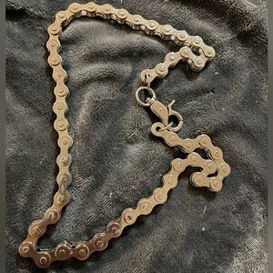 Bike chain necklace